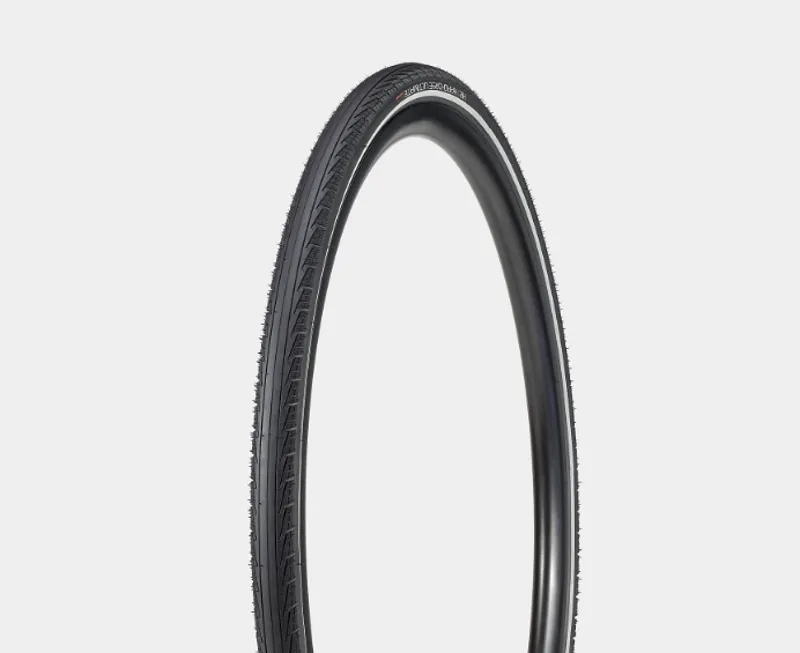 Bontrager H2 Hard-Case Ultimate Reflective 700c Hybrid Tyre in Black